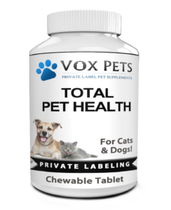Private Label Total Pet Health Pet Supplement