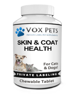 Private Label Pet Skin and Coat Health Supplement