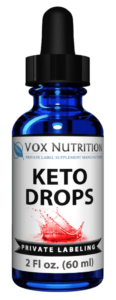 private label keto drops weigh loss supplement
