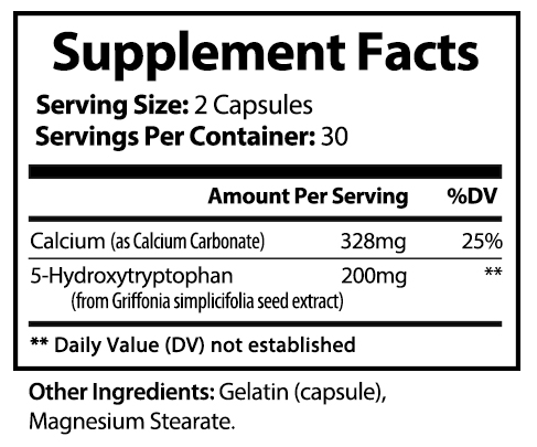 private label 5-htp vitamin supplement