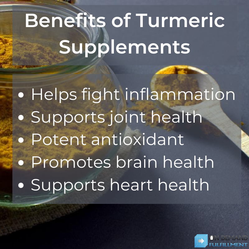 Benefits of Turmeric Supplements on demand