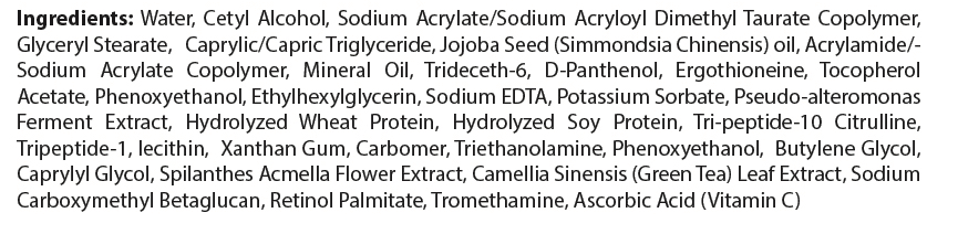 private label anti-aging cream