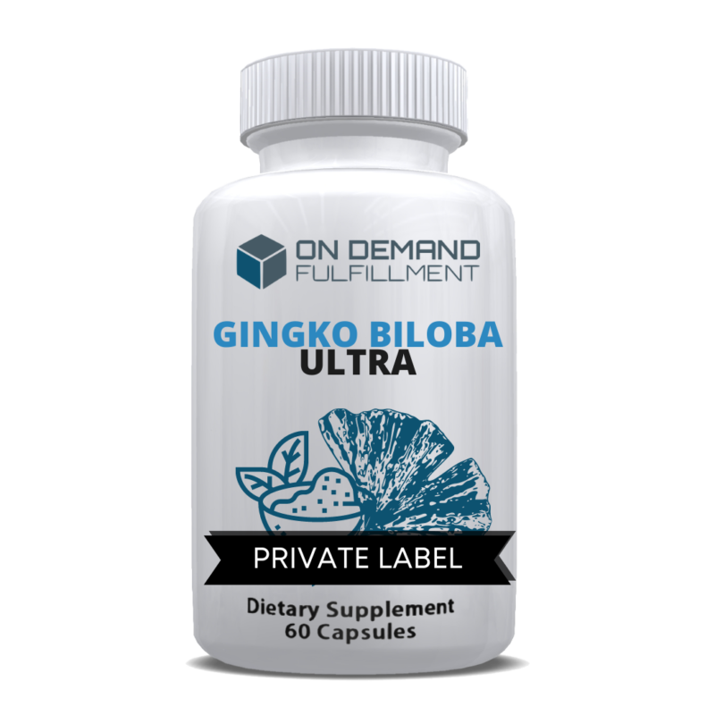 private label gingko biloba vitamin supplement on demand