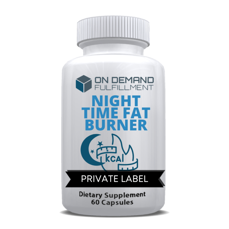 private label night time fat burner supplement on demand