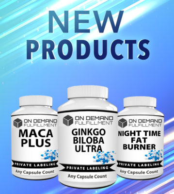 Introducing 3 New private label vitamin supplements