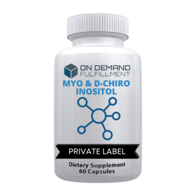 private label myo & d-chiro inositol vitamin supplement
